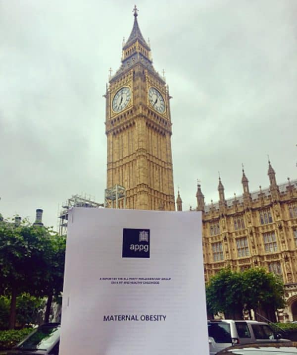 Copy of the report on Maternal Obesity outside Westminster