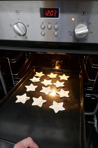 stars in the oven