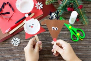 Christmas puppet craft