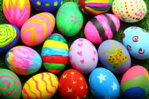 Painted Easter Eggs Activities