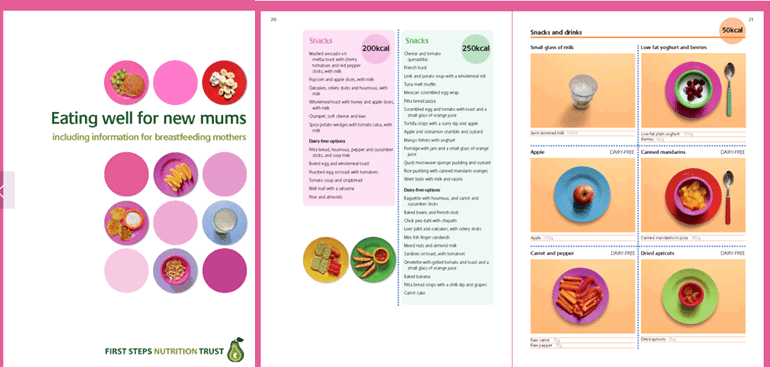 first steps nutrition trust new mums