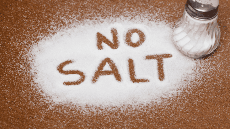 No added salt